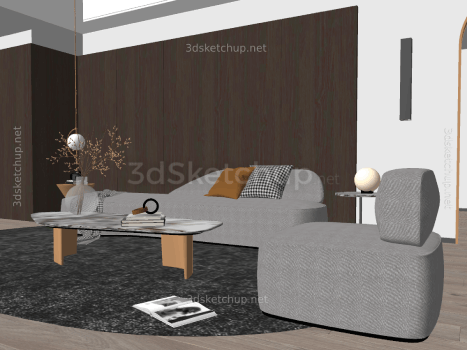 Modern fabric sectional sofa 105303198