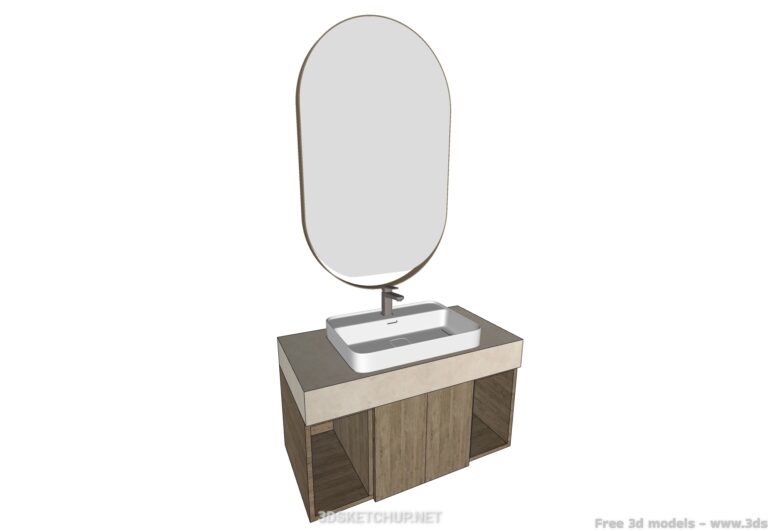 Wash basin + mirror 192003218