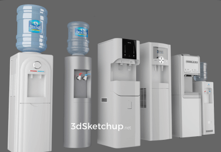 Water dispenser filter 3D SKETCHUP models free download 095604168