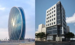 Commercial Complex Building Icons SketchUp 3D Model Free Download - SketchUp and Blender 3D model preview